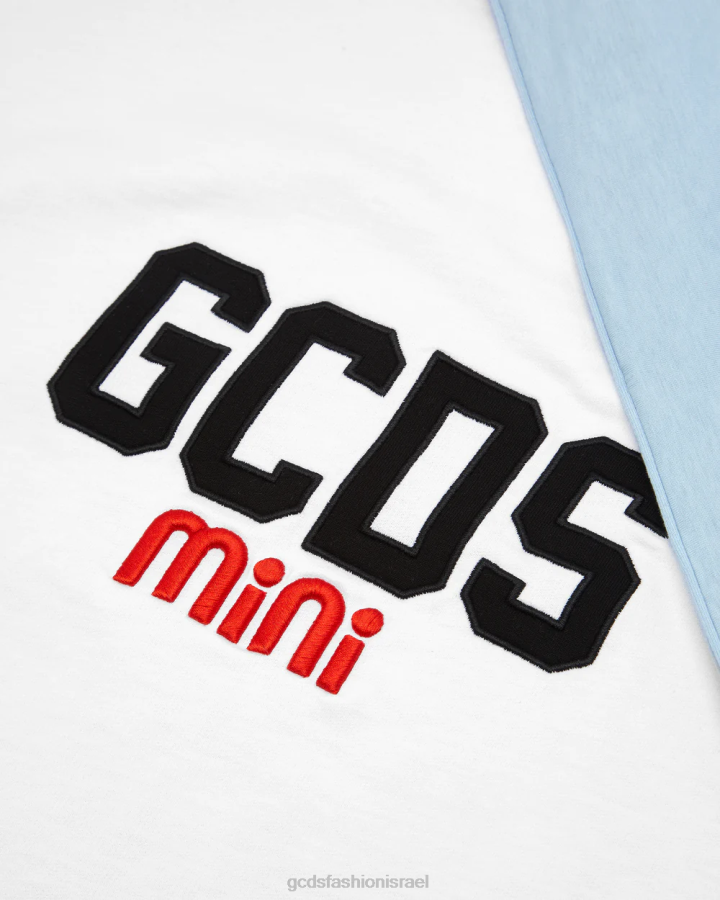 אבזר GCDS שמיכת לוגו לתינוק לתינוק מלאך כחול ילדים 0028654
