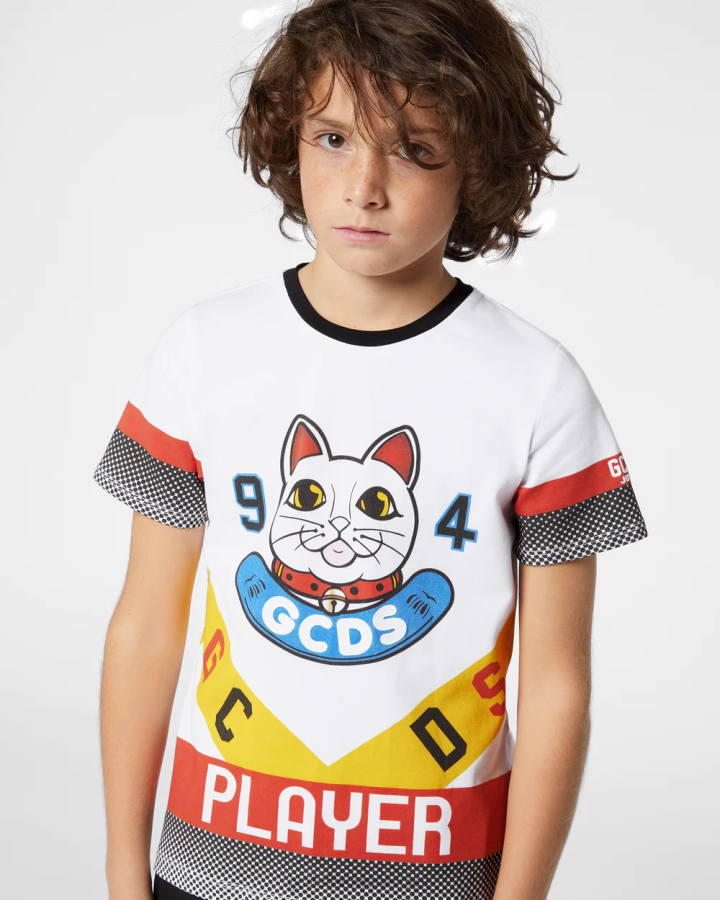 הַלבָּשָׁה GCDS אימונית kittho junior סַסגוֹנִיוּת ילדים 0028681