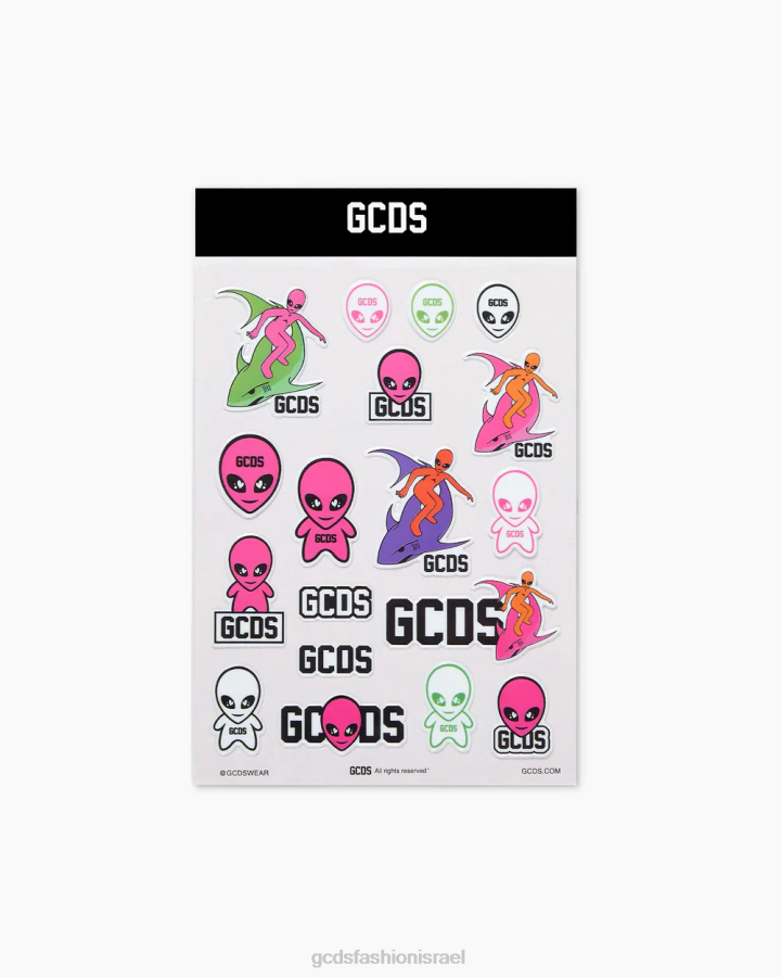 אבזר GCDS חבילת מדבקות wirdo וָרוֹד גברים 0028302