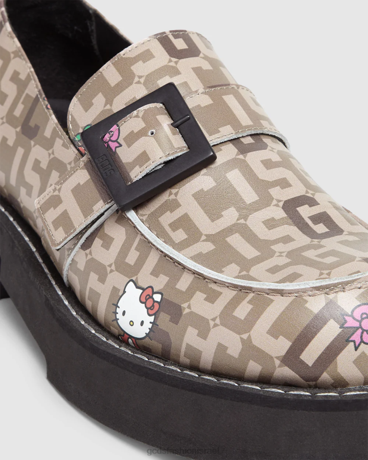 הַנעָלָה GCDS x Clarks נעלי מונוגרמה של הלו קיטי סַסגוֹנִיוּת גברים 0028180