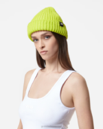 אבזר GCDS כיפה מכותנה ליים גברים 0028237 - Image 3