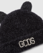 אבזר GCDS כפת אוזניים בטדי שָׁחוֹר נשים 0028544 - Image 2