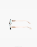 אבזר GCDS משקפי שמש מלבניים gd0033 ירוק אזמרגד/עירום גברים 0028270 - Image 2