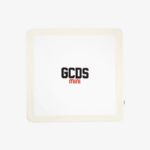 אבזר GCDS שמיכת לוגו לתינוק לתינוק צבע קרם ילדים 0028655