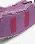 אבזר GCDS תיק crossbody קטן עם פסיק ג'ינס וָרוֹד גברים 0028247 - Image 5
