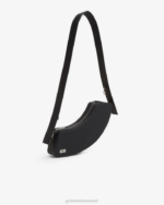 אבזר GCDS תיק כתף בינוני פסיק שָׁחוֹר גברים 0028249 - Image 4