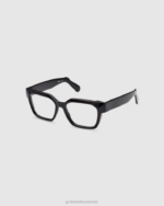 אבזר GCDS gd5013 משקפי ראייה בריבוע שָׁחוֹר גברים 0028286