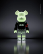 אבזר GCDS x Be@rbrick 1000% שָׁחוֹר גברים 0028290 - Image 5