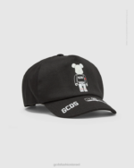 אבזר GCDS x Be@rbrick כובע בייסבול ג'וניור שָׁחוֹר ילדים 0028782 - Image 2