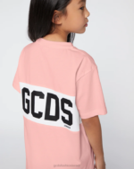 הַלבָּשָׁה GCDS חולצת טריקו של להקת לוגו ג'וניור וָרוֹד ילדים 0028712 - Image 4