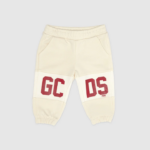 הַלבָּשָׁה GCDS מכנסי טרנינג להקת לוגו לתינוק כיפה לבנה אפור ילדים 0028624
