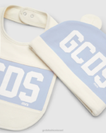 הַלבָּשָׁה GCDS סט תינוק שני חלקים להקת לוגו תינוק כחול ילדים 0028572 - Image 2