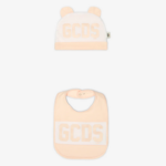הַלבָּשָׁה GCDS סט תינוק שני חלקים להקת לוגו ורוד תינוק ילדים 0028585