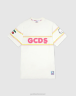 הַלבָּשָׁה GCDS שמלת הלו קיטי ג'וניור צבע קרם ילדים 0028803