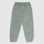 הַלבָּשָׁה GCDS תחתיות זיעה להקת לוגו ג'וניור overdyed ירוק ילדים 0028738