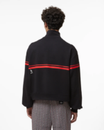 הַלבָּשָׁה GCDS Mockneck להקת לוגו נמוכה שָׁחוֹר גברים 002855 - Image 4